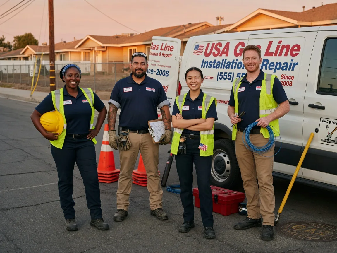 Gas Line Installation company in North Street, MI